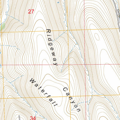 Balm Canyon, OR FSTopo Preview 2
