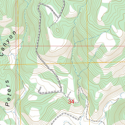 Bancos Mesa, NM FSTopo Preview 3