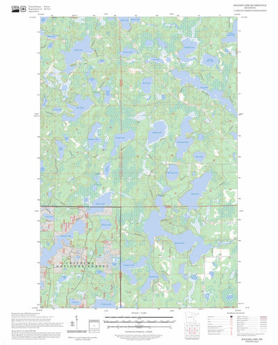 Balsam Lake, MN FSTopo Preview 1