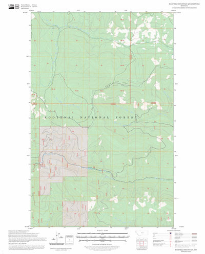 Banfield Mountain, MT FSTopo Preview 1