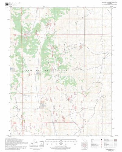 Banner Ridge, CA FSTopo Preview 1