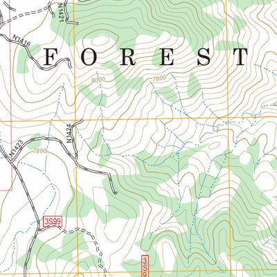 Banner Ridge, CA FSTopo Preview 2