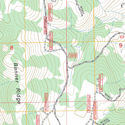 Banner Ridge, CA FSTopo Preview 3