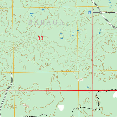 Baraga Plains, MI FSTopo Preview 2