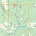 Balm Creek Reservoir, OR FSTopo Preview 3