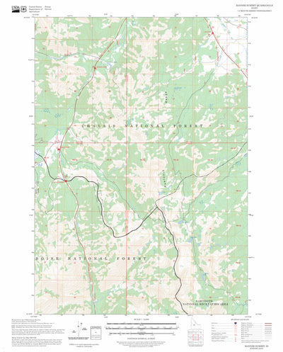 Banner Summit, ID FSTopo Preview 1