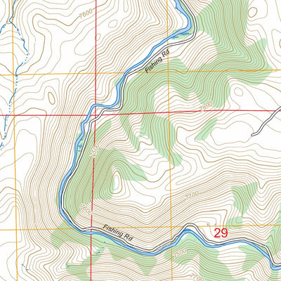 Barcus Peak, WY FSTopo Preview 3
