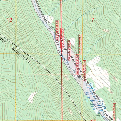 Bandbox Mountain, MT FSTopo Preview 3
