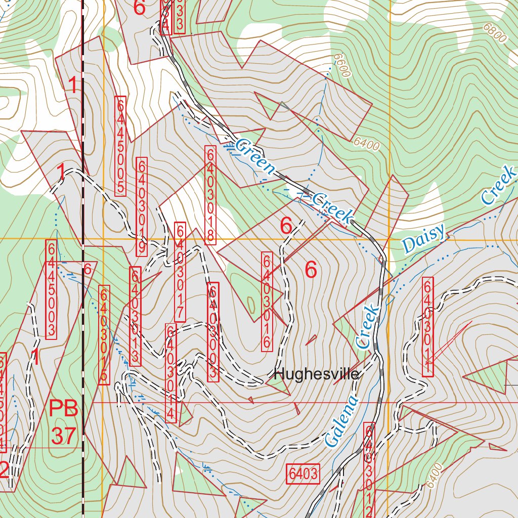 Barker, MT FSTopo Map by US Forest Service - Topo | Avenza Maps