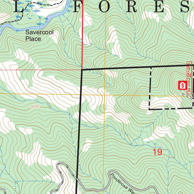 Barkley Mountain, CA FSTopo Preview 2