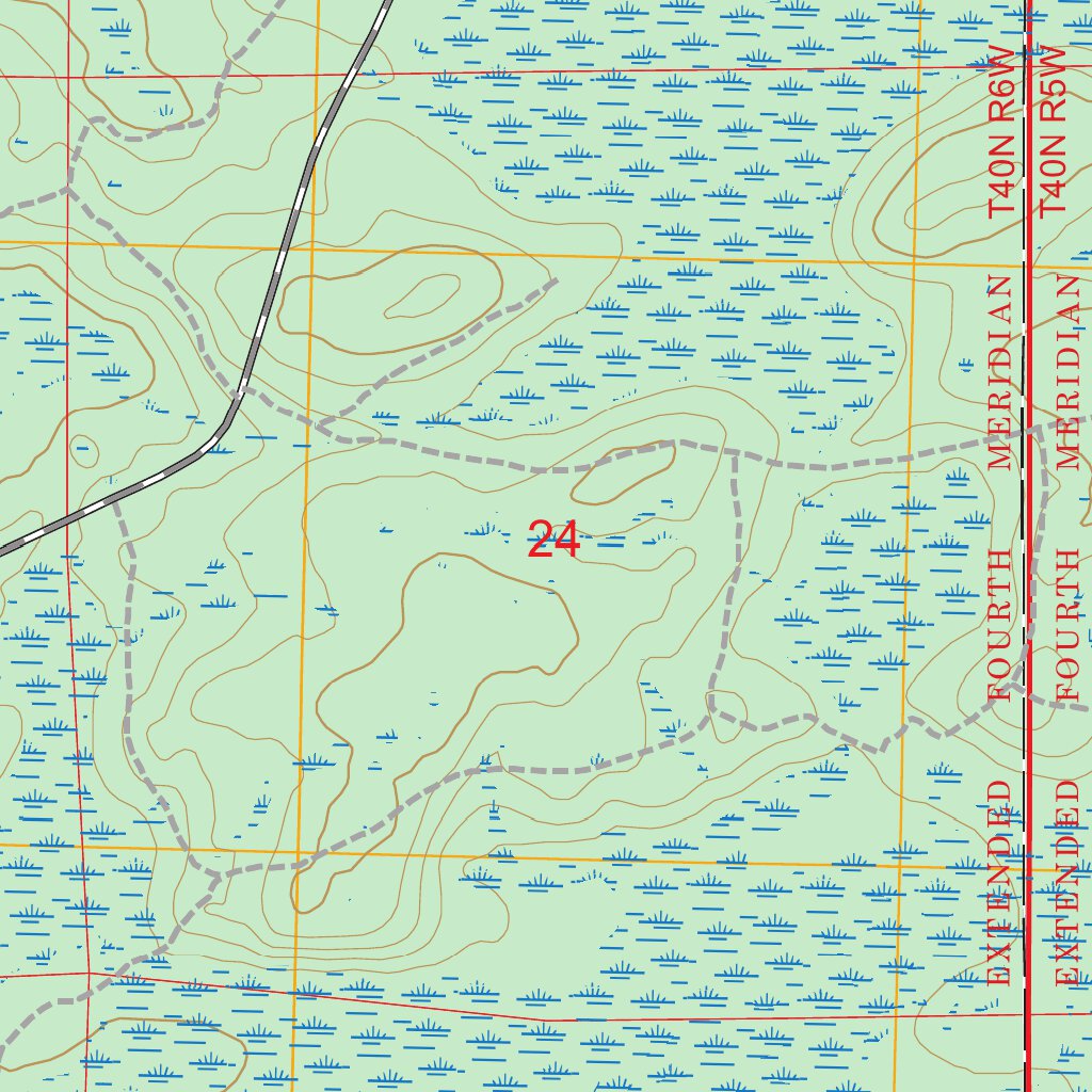 Barker Lake, WI FSTopo Map by US Forest Service - Topo | Avenza Maps