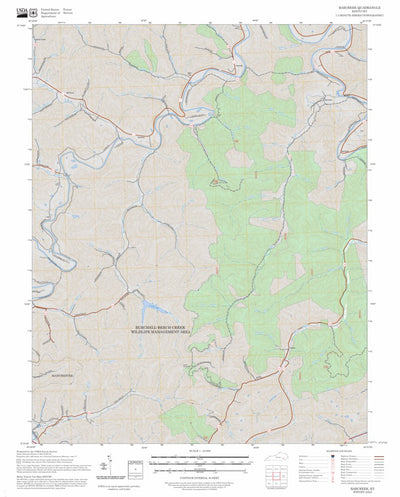 Barcreek, KY FSTopo Preview 1