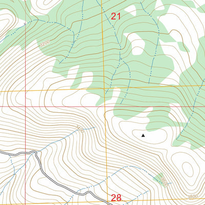 Barker Mountain, WA FSTopo Preview 2