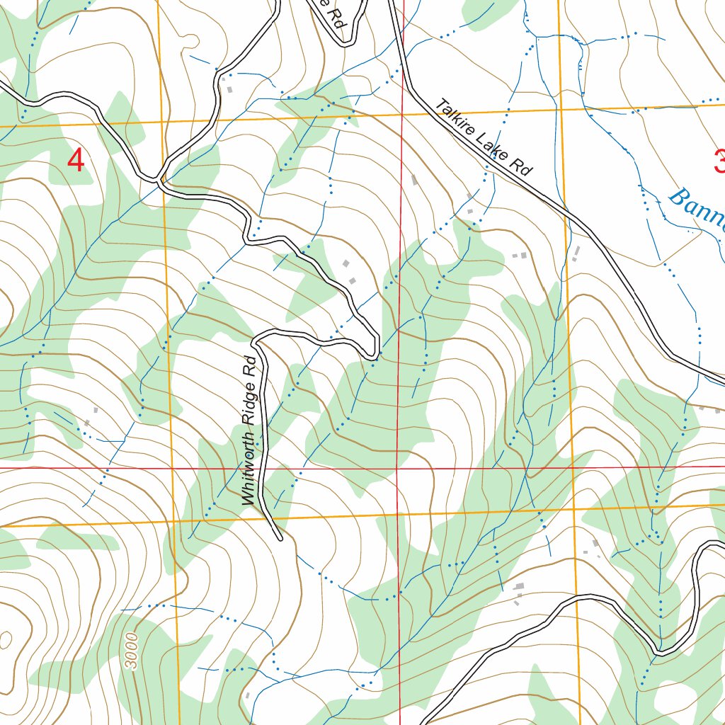 Barker Mountain, WA FSTopo Map by US Forest Service - Topo | Avenza Maps