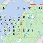 Basswood Lake West, MN-ON FSTopo Preview 2