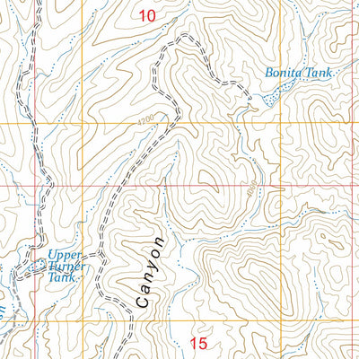 Bartlett Mountain, AZ-SON FSTopo Preview 2