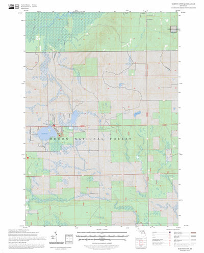Barton City, MI FSTopo Preview 1