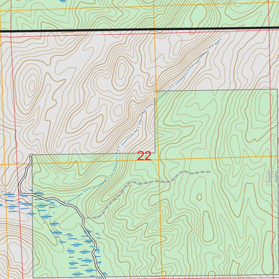 Barton City, MI FSTopo Preview 3
