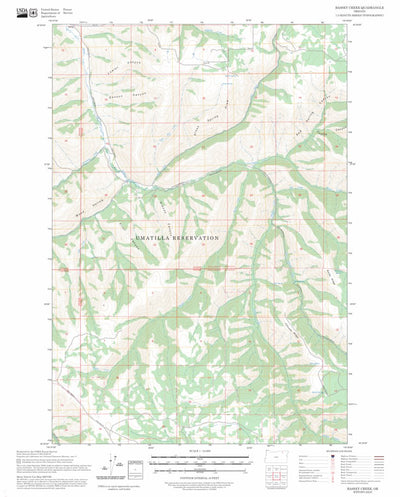 Bassey Creek, OR FSTopo Preview 1