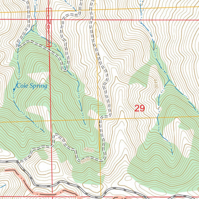 Bates Canyon, CA FSTopo Preview 3