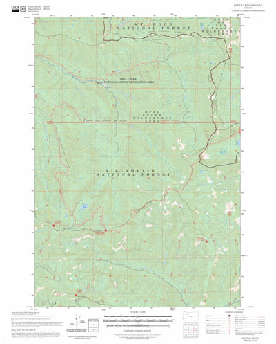 Battle Ax, OR FSTopo Preview 1