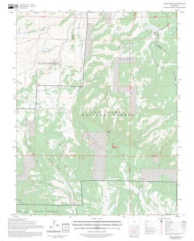 Bear Creek, CO FSTopo Preview 1