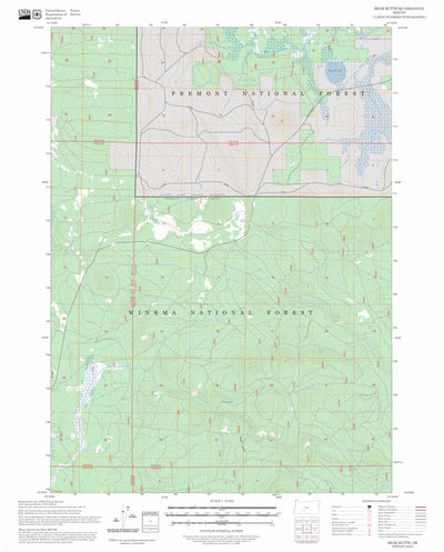 Bear Butte, OR FSTopo Preview 1