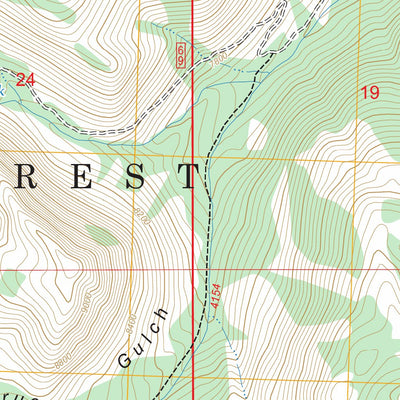 Bayhorse Lake, ID FSTopo Preview 3