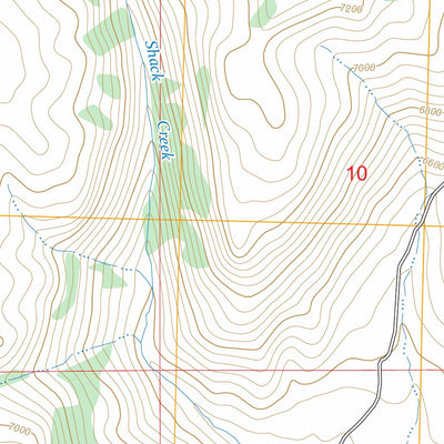 Bear Mountain, NV-ID FSTopo Preview 3