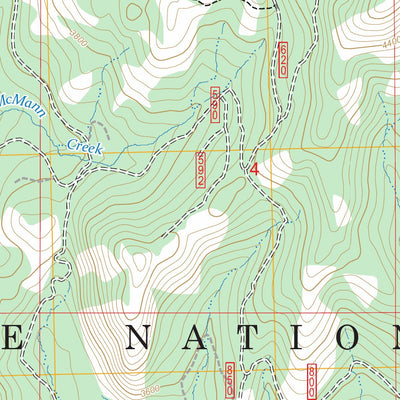 Bear Mountain, WA FSTopo Preview 2