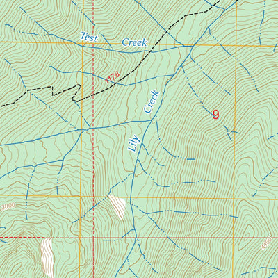 Bearhead Mountain, WA FSTopo Preview 2