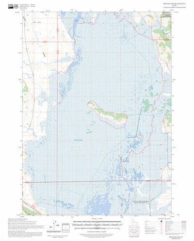 Bear Island, ID FSTopo Preview 1
