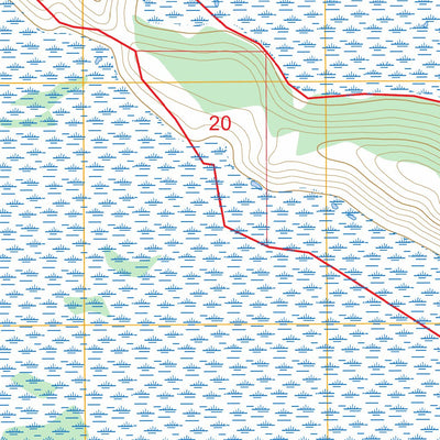 Bear Island, ID FSTopo Preview 2
