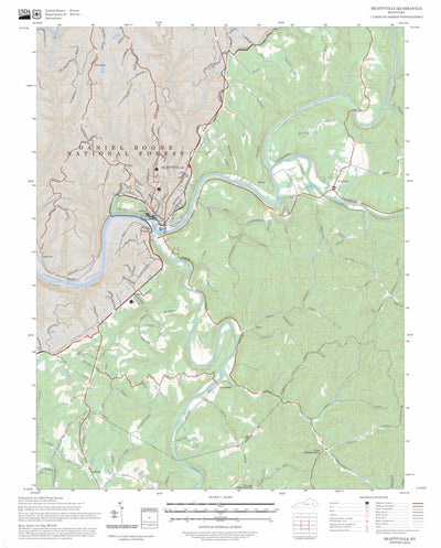 Beattyville, KY FSTopo Preview 1