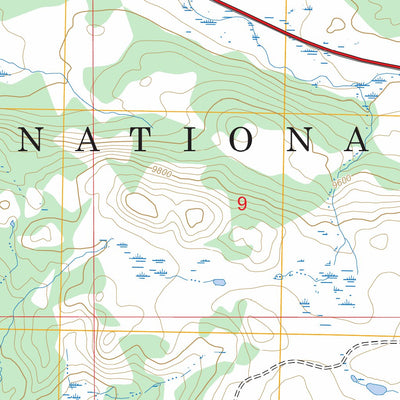 Beartooth Butte, WY FSTopo Preview 2