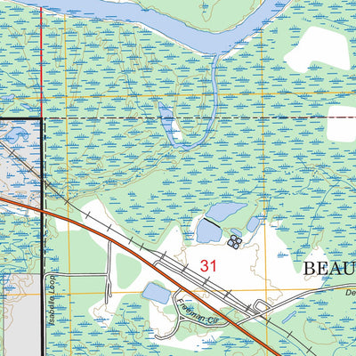 Beaumont, MS FSTopo Preview 2