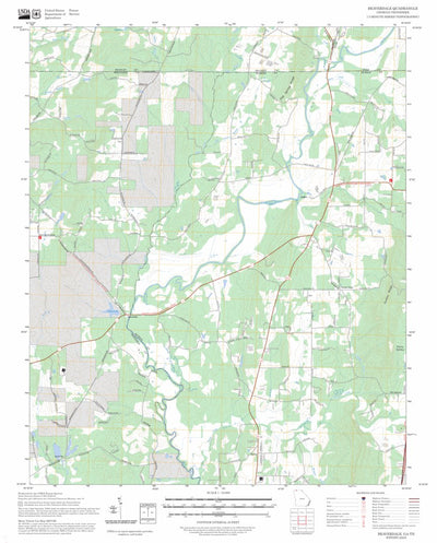Beaverdale, GA-TN FSTopo Preview 1