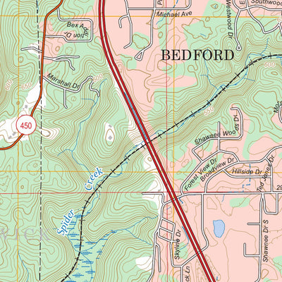 Bedford West, IN FSTopo Preview 3