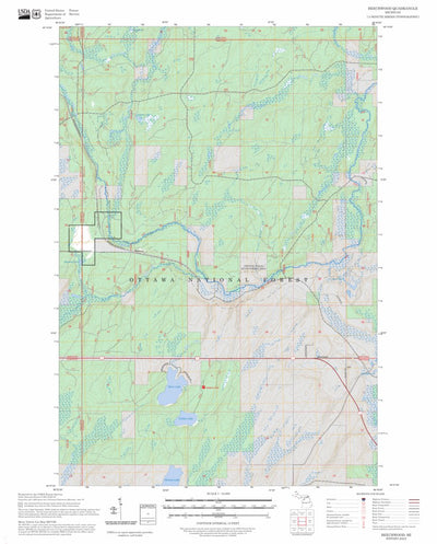 Beechwood, MI FSTopo Preview 1