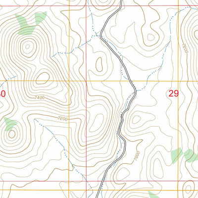 Belmont East, NV FSTopo Preview 3