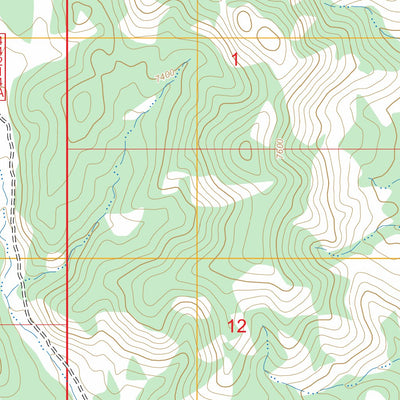 Belmont West, NV FSTopo Preview 3