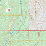 Belshazzar Mountain, WA-BC FSTopo Preview 3