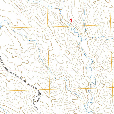 Belvidere SW, SD FSTopo Preview 2