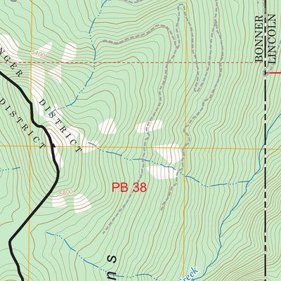 Benning Mountain, ID-MT FSTopo Preview 2