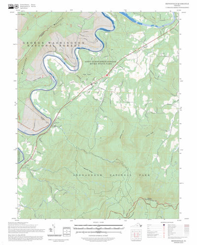 Bentonville, VA FSTopo Preview 1