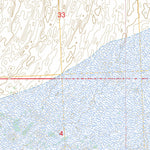 Bering Glacier B-8 SW, AK FSTopo Preview 3