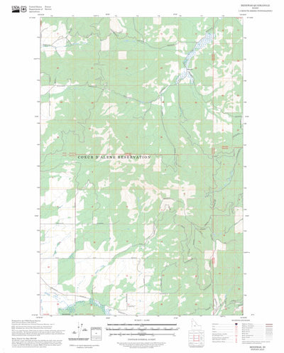 Benewah, ID FSTopo Preview 1