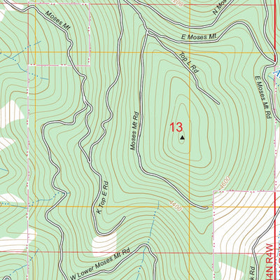Benewah, ID FSTopo Preview 3