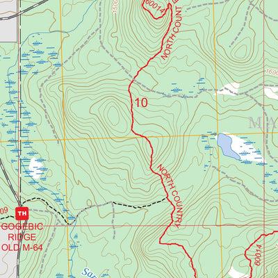 Bergland NE, MI FSTopo Preview 3