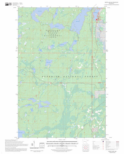 Beth Lake, MN FSTopo Preview 1